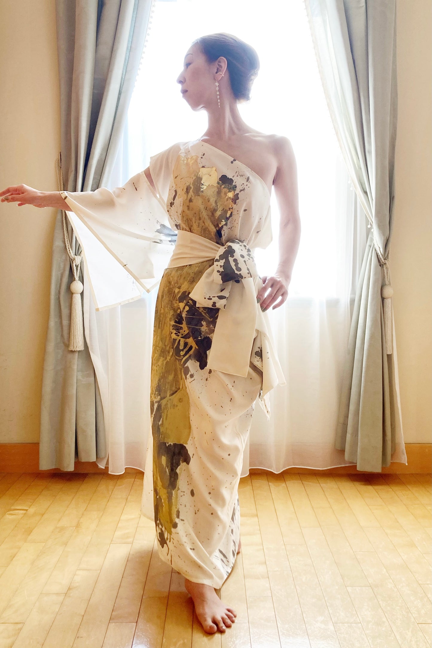 ０７｜墨書松姿（すみしょ・しょうし）