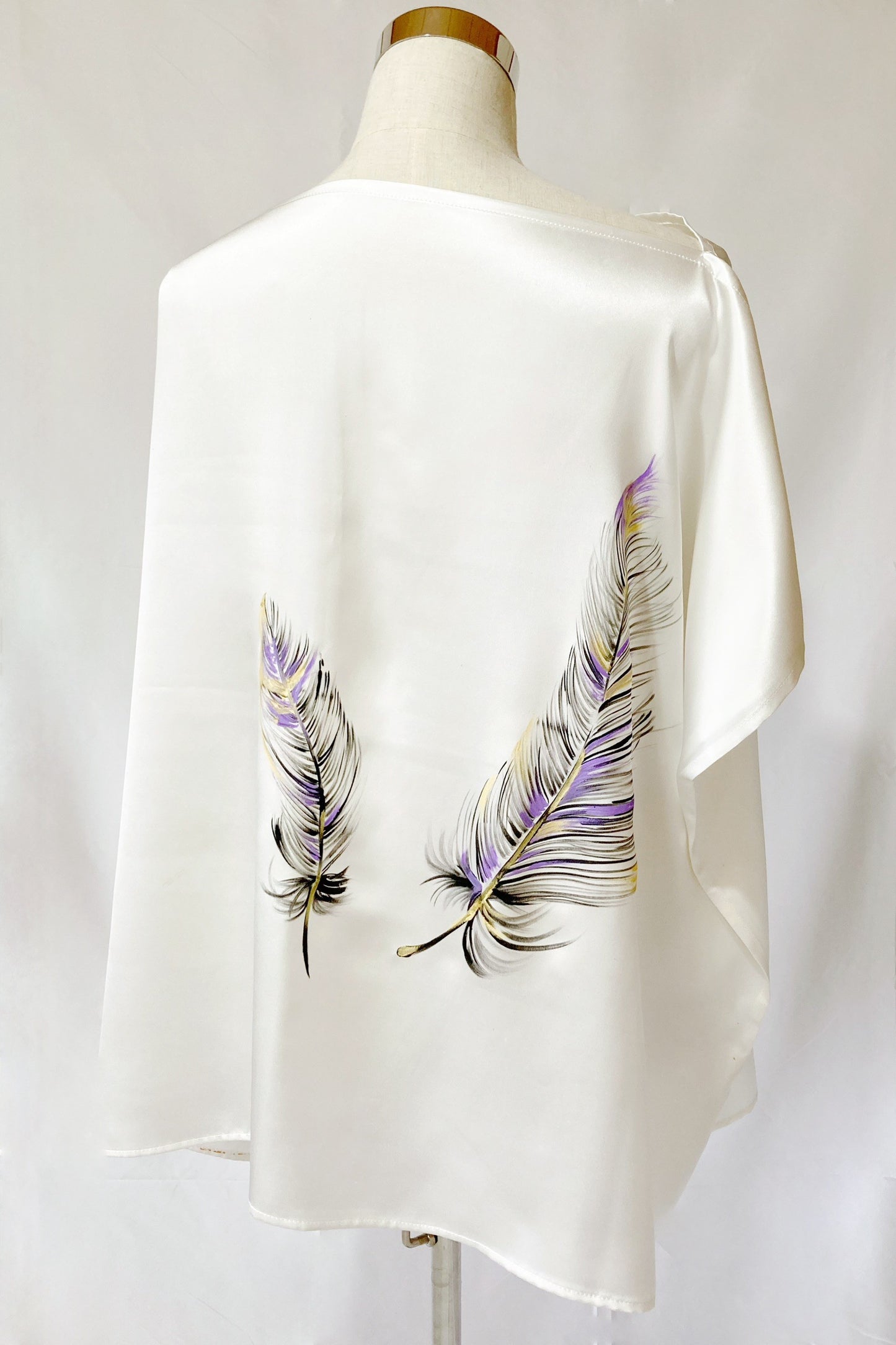 ９９売切｜ＳＩＬＫ＿Ｔｓｈｉｒｔ羽根